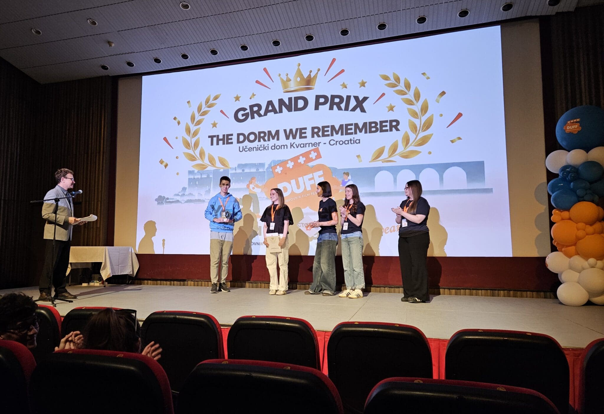 Riječki učenici osvojili Grand Prix na Dubrovnik Film Festivalu