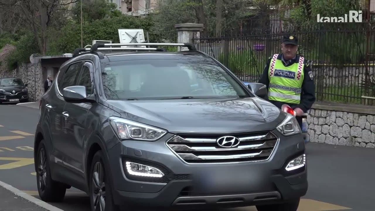 Policijska preventivna akcija za sigurniji promet u Rijeci 21. listopada